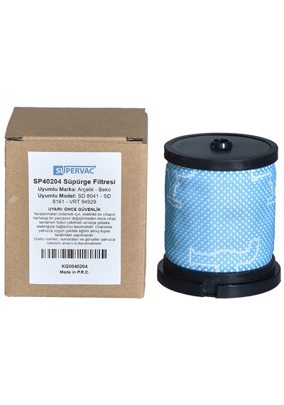Arçelik,beko,grundig Uyumlu Imperium Go Plus Sd 9161,sd 9041 K,vrt 94929 Vı ,vcp 8930 Şarjlı Dik Süpürge Silindirik Filtre 1 Adet