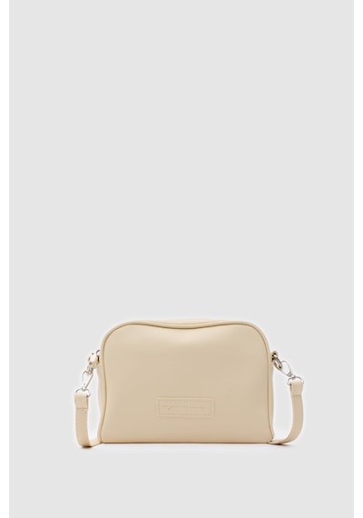 Shule Bags Suni Deri Kadın Çapraz Çanta Hana Butter Yellow Krem
