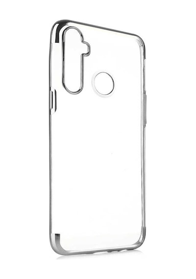 Realme 5I Kılıf Zore Dört Köşeli Lazer Silikon Kılıf