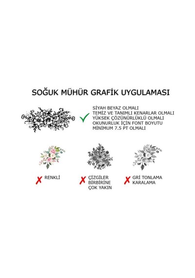 Soğuk Mühür Kabartma Damga A4 Uzun Kol Masaüstü Çelik Mühür Karışık