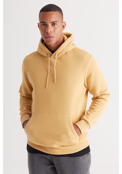 AC&Co / Altınyıldız Classics Erkek Hardal Standart Fit Normal Kesim Kapüşonlu Kanguru Cepli Pamuklu Sweatshirt Hardal AC&Co / Altınyıldız Classics Erkek Hardal Standart Fit Normal Kesim Kapüşonlu Kanguru Cepli Pamuklu Sweatshirt Hardal