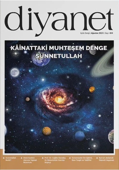 Diyanet Aylık Dergi 404. Sayı Ağustos 2024