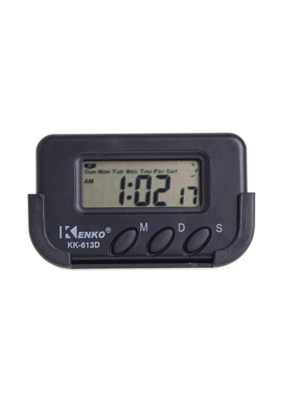 Kk-613d Dijital Küçük Masa-araba Saati-alarm-kronometre Çok Renkli