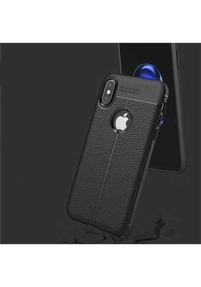 Apple Uyumlu iPhone Xs Max 6.5 Kılıf Zore Niss Silikon Kapak Kırmızı