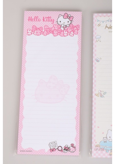 Dekomus İle Lisanslı Yeni Sezon Hello Kıtty "tekli" 9x22 Cm Block Note Altın