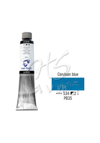 Van Gogh Yağlı Boya 200 ML Seri:2 No:534 Cerulean Blue