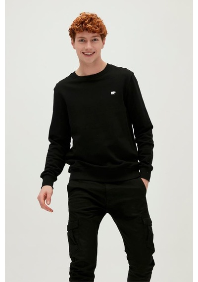 BAD BEAR Erkek PRESAGE Siyah Sweatshirt Siyah