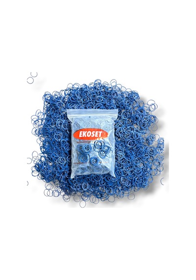 Küçük Paket Lastiği Mavi 40mm 3 Kg