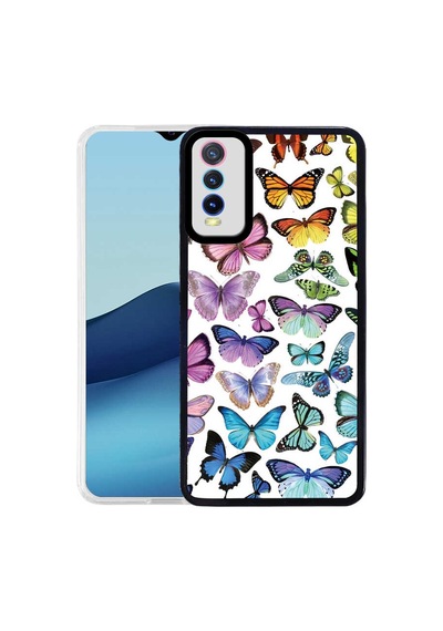 Zore Vivo Y20s Kılıf Ogaa M-fit Desenli Kapak - Hat No5