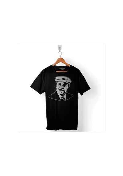 Neşet Ertaş Bozkırın Tezenesi Türk Halk Müziği Baskılı Tişört Unisex T-shirt 001