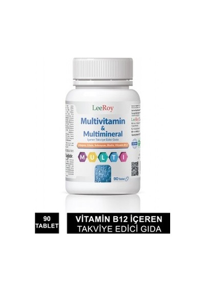 LeeRoy Multivitamin & Multimineral 90 Tablet
