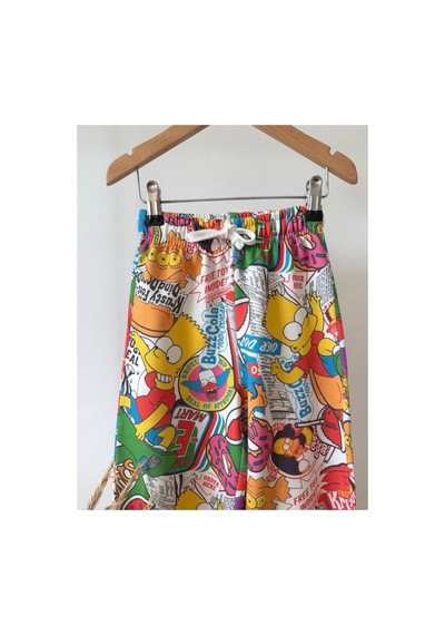 Snook Kids Baskılı Pantolon Sarı Sarı