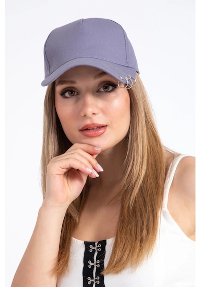 Shopiolog 3 Halkalı Piercingli Şapkaa