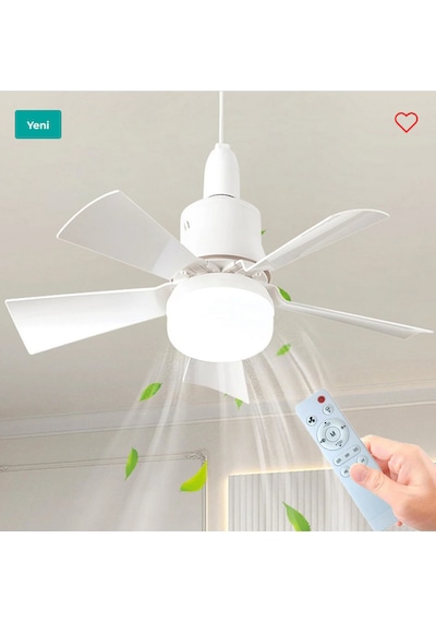 Cata Ct-1155 82 Watt Karayel Fan Led Ampul Beyaz Işık