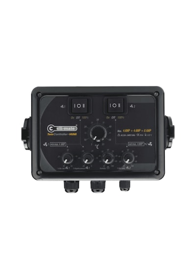 Cli-mate Twin Controller Humi Nem/ısı/fan Kontrol Cihazı 8a 4+4