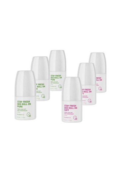 Stay Fresh Deo Roll On Pure 50 Ml 3x Adet Stay Fresh Soft 50 Ml Roll On 3 X Adet
