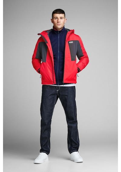 Jack & Jones Jcobest Jacket Kırmızı Erkek Mont 000000000102016863 Kırmızı