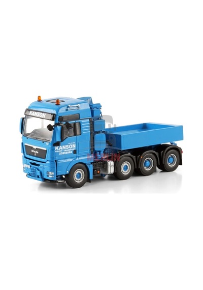 1/50 Kanson Man Tgx Xxl 8x4 Ballast Box + Hıtch