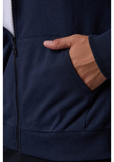 Defys Defy S Erkek Oversize Kapüşonlu Fermuarlı Cepli Sweatshirt Lacivert - 527577758 Lacivert Defys Defy S Erkek Oversize Kapüşonlu Fermuarlı Cepli Sweatshirt Lacivert - 527577758 Lacivert