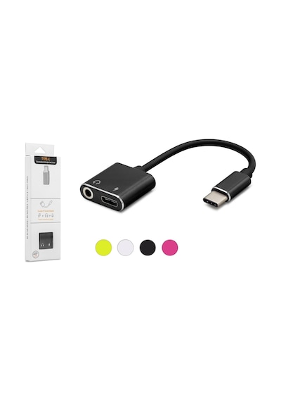 HDX1009 ÇEVİRİCİ TYPE-C TO AUX/TYPE-C