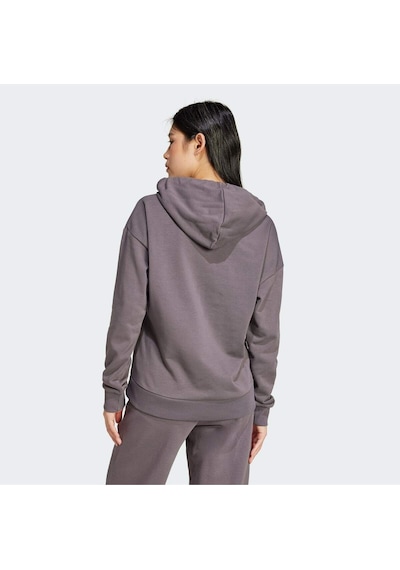 Adidas Kadın Sweatshırt W Sl Ft Hd Jd7997 Gri