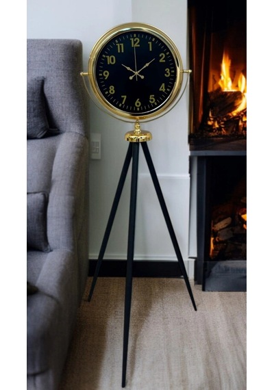 Gold Standart Tripod Ayaklı Saat Çok Renkli