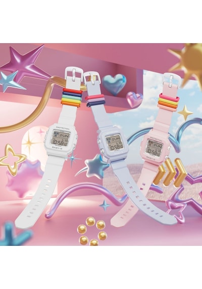 Casio Bgd-10l-4dr Kol Saati Renkli