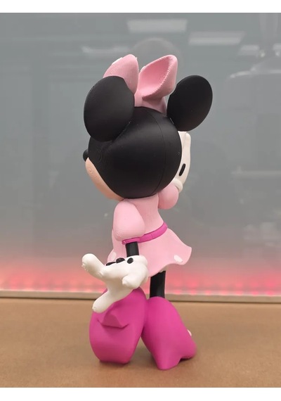 Minie Mause Figür 20cm-3d Baskı-kolleksiyonluk Biblo