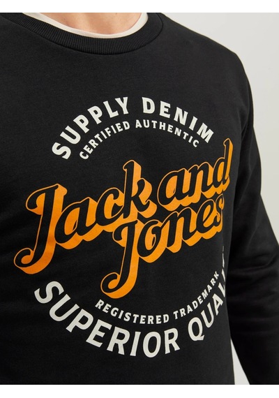 Jack & Jones Erkek Bisiklet Yaka Sweatshirt - 12236177 001