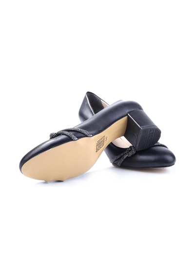 Bilener 3512 Kadın 6 Cm Topuklu Cilt Ayakkabı 001