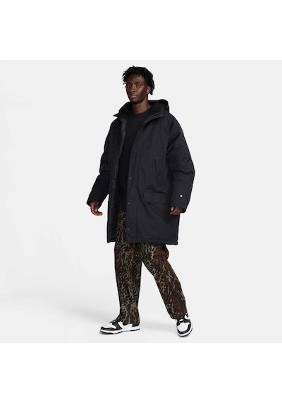 Nike Life Filled Parka Erkek Mont Fb7587-010 Siyah