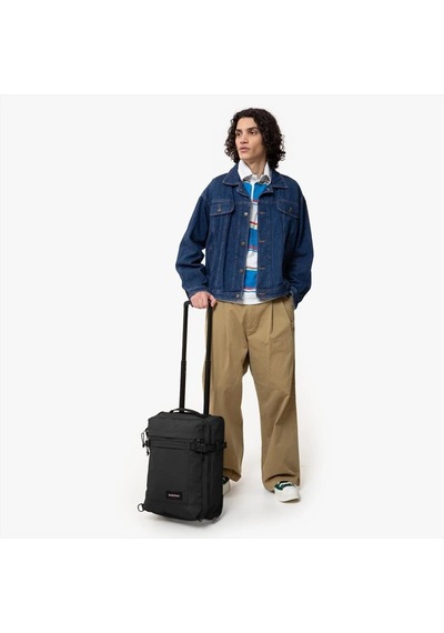 Eastpak Strapson Xxs Siyah Kabin Boy Tekerlekli Valiz Ek0a5bım008 Siyah