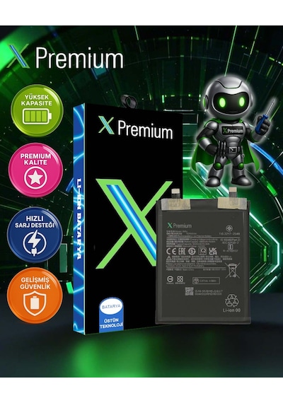 Xpremium Poco X5 5g Uyumlu Batarya Pil Süper Yüksek Kalite 5000 Mah Bm5j