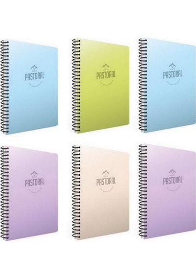 Gıpta Pastoral 72 Yp. A4 Spiralli Pp Kapak Defter 3 Kareli + 3 Çizgili