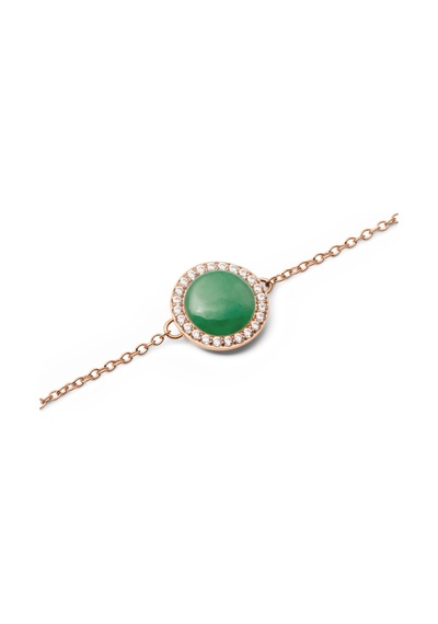 Audrey Bracelet Jade Rose Gold Rose Gold