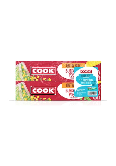 Cook Buzdolabı Poşeti 3+1 120 Li