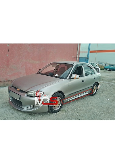Hyundai Accent Uyumlu Yumurta Kasa Gt Marşpiyel Sağ Sol Takım Fiberglass Boyasız