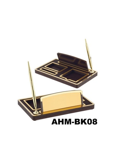 Ahşap Masa İsimliği Tek Kalemli Bk08