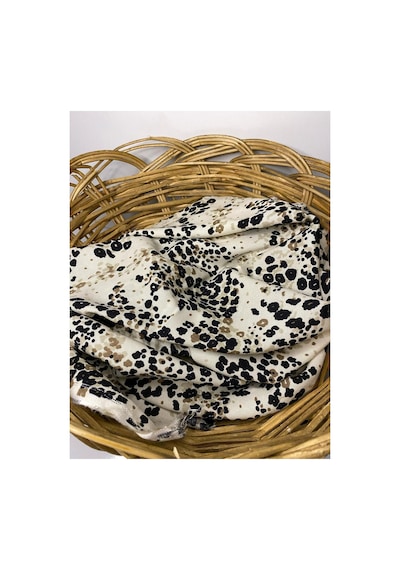 Pamuk Viskon Kumaş 150 Cm En Dökümlü Elbiselik Şalvarlık 1000 -82 Leopar