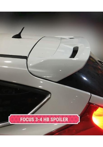 Ford Focus 3 2012-2015 Hb Boyalı Anatomık Spoiler