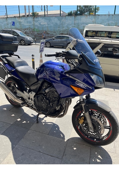 2004 - 2013 Honda Cbf 600 Uzun Ön Cam 56cm 4mm Zeus Acik Füme