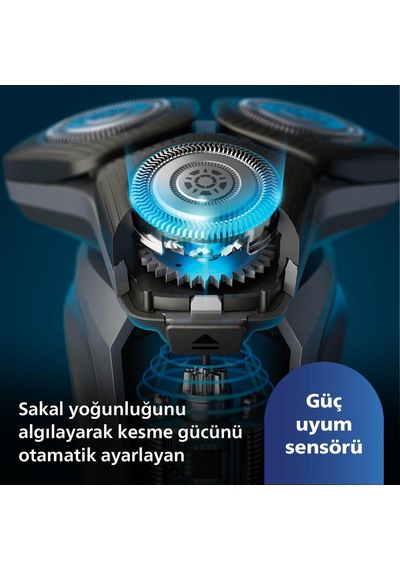Tr Serisi Tıraş Makinesi Sinekkaydı Tıraş Skin Iq Teknolojisi Islak Ve Kuru Kullanım Hassas Düzeltici Başlık S5 1 - 2 Saat