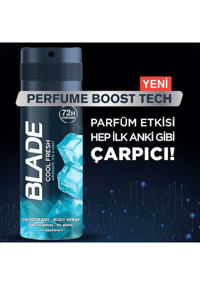 Blade Cool Fresh Erkek Sprey Deodorant 6 x 150 ML