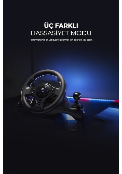 Subsonic Gs-750 Ps3/ps4/pc/xboxone/xbox360 Oyun Direksiyon Seti