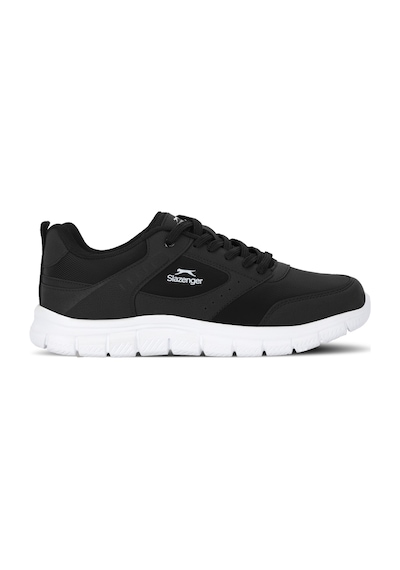 Slazenger Genfıt Erkek Siyah / Beyaz Koşu & Yürüyüş Spor Ayakkabısı