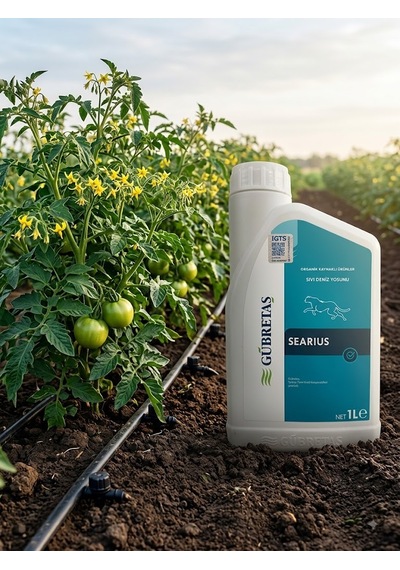 Searıus Deniz Yosunu İçeren Sıvı Organik Gübre - 1 Litre Kök Geliştirici, Çiçeklendirici Ve Stres Kalkanı