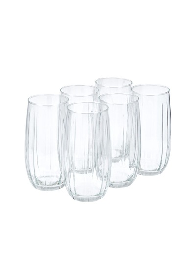 420415 Linka 6'lı Bardak - 600 Ml Şeffaf