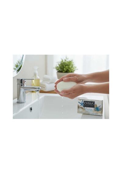 Sabun Evisa 75 Gr Ocean Beauty Soap Relaxing & Moisturizing Effect Okyanus