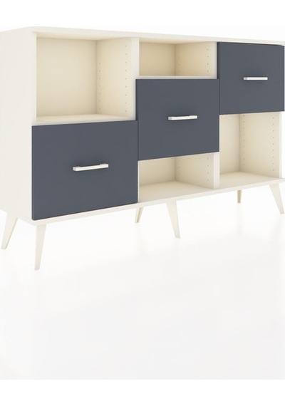 Arges Konsol 2 Raflı 3 Çekmeceli 132x30x83 Aytaşı-aytaşı/antrasit Aytaşı/antrasit Arges Konsol 2 Raflı 3 Çekmeceli 132x30x83 Aytaşı-aytaşı/antrasit Aytaşı/antrasit