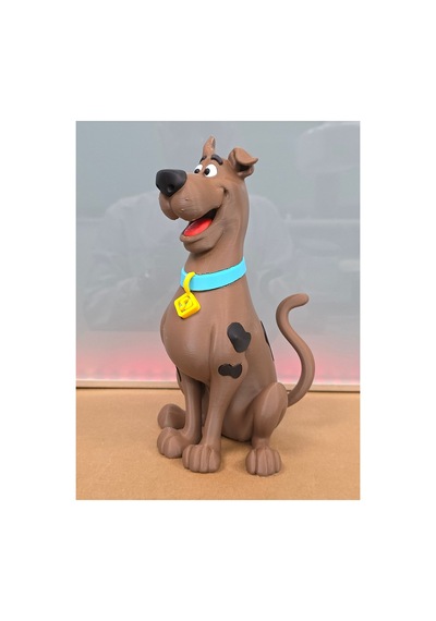 Scooby Doo Figür 15cm-3d Baskı-kolleksiyonluk Biblo